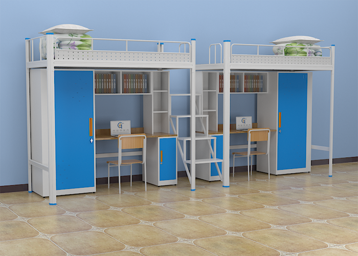 宿舍公寓床，雙層鐵床，單層鐵床的適用范圍