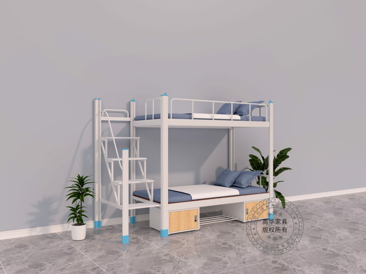 員工宿舍雙層鐵床-GH-S-071