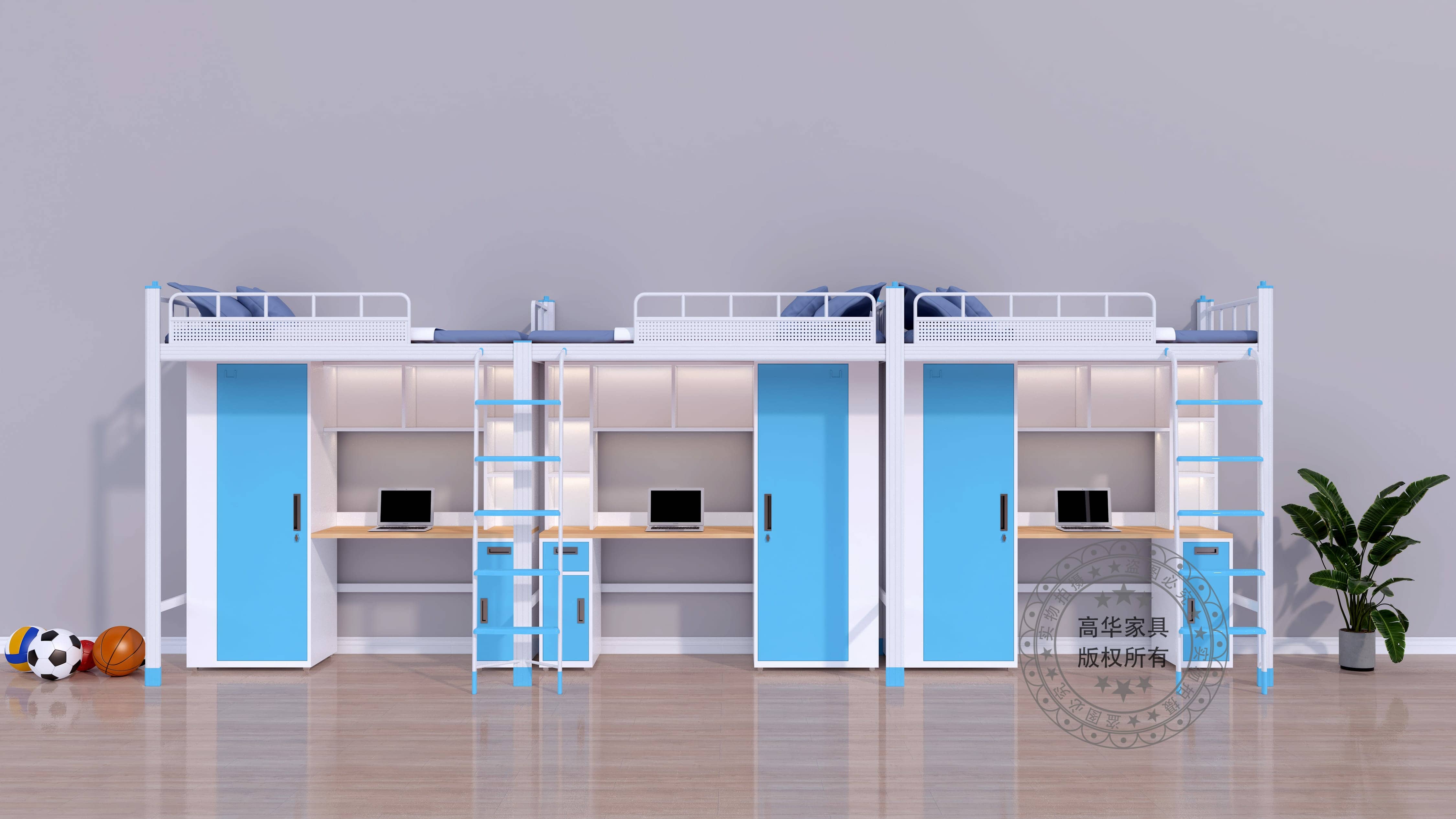 企業(yè)公寓床-GH-G-026