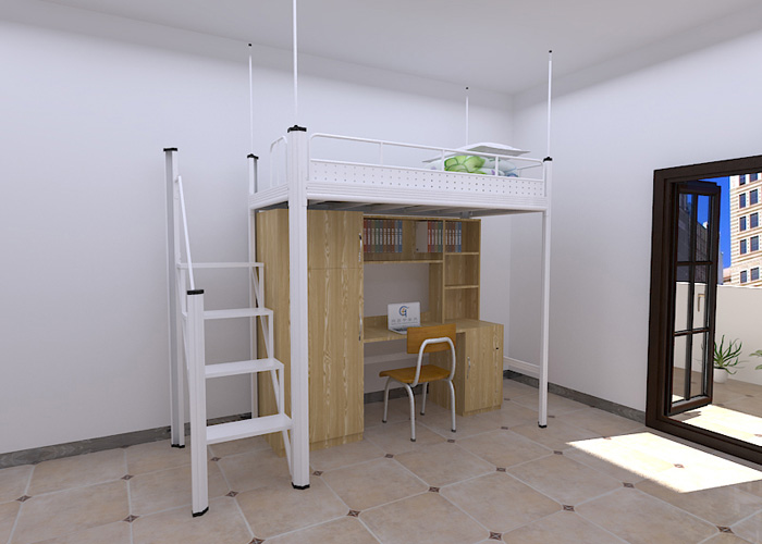 學生公寓床廠家直銷的單體公寓床